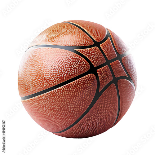 Basketball ball on transparent background PNG © I LOVE PNG