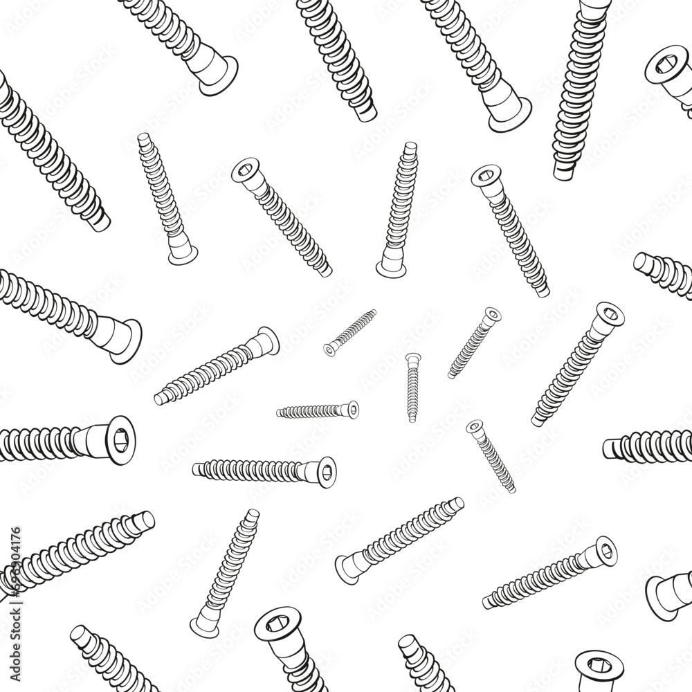 Confirmat screws pattern