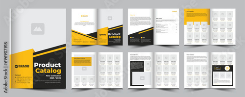 Product catalog or catalogue template design