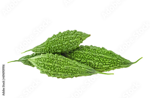 Bild auf Leinwand bitter melon, bitter gourd, bitter squash fruit on transparent png