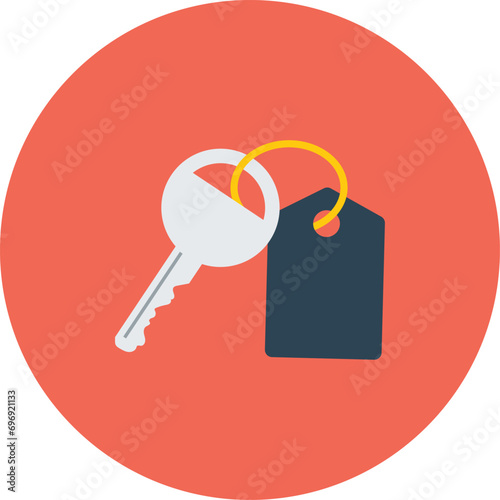 key with label. travel icon png, travel icon vector, travel icon symbols. move, trip, ride, touring, globetrotting, vacation, tour, traverse, journey vector icon.