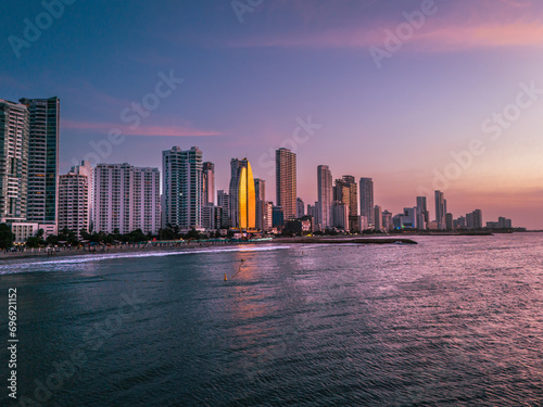 Beautiful Cartagena cityscape © Dario