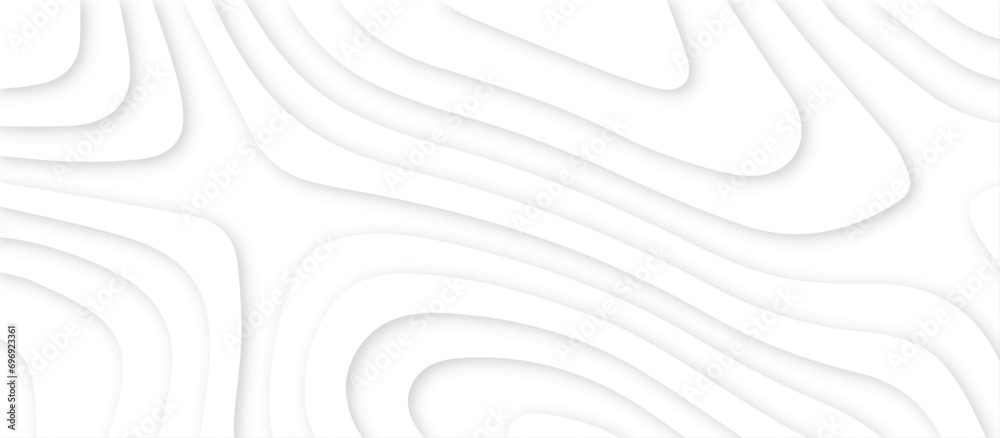 Abstract modern 3d Paper cut white background .white waves background ,paper art style, flyers posters prints .geometric background overlap layer. Abstract modern 3d Paper cut white background .white waves background ,paper art style, flyers posters prints .geometric background overlap layer.