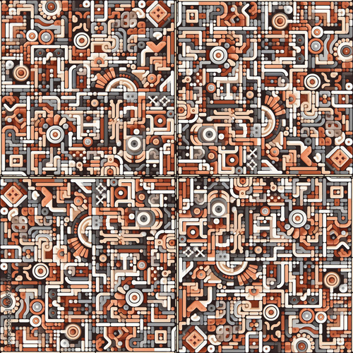 mosaic abstract geometric abstract background