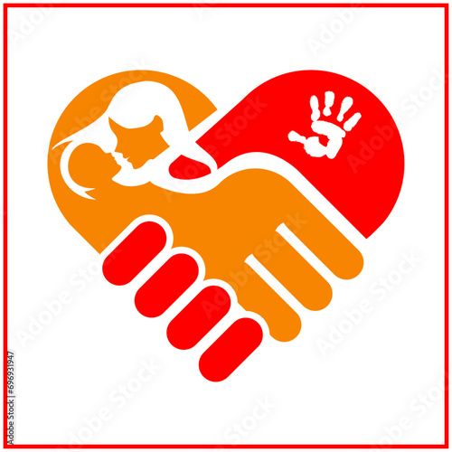 Mother Care Logo and Healthy Logo Design