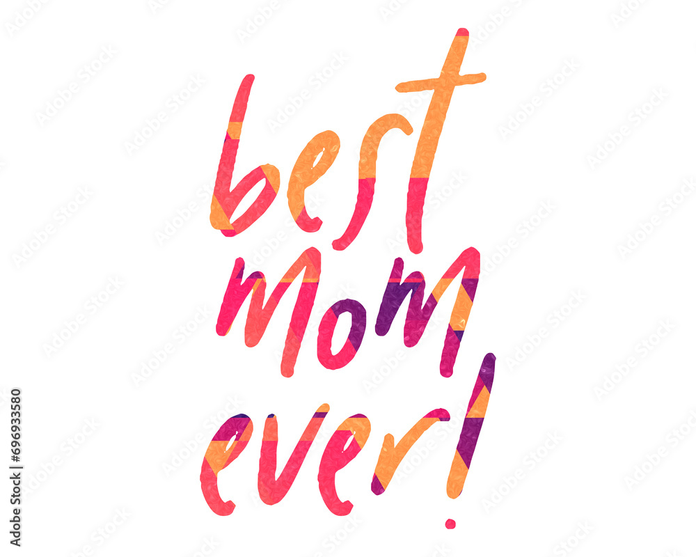 Best Mom Ever celebrating card, invitation, mother's day card, new year celebration card Best Mom Ever celebrating card, invitation, mother's day card, new year celebration card