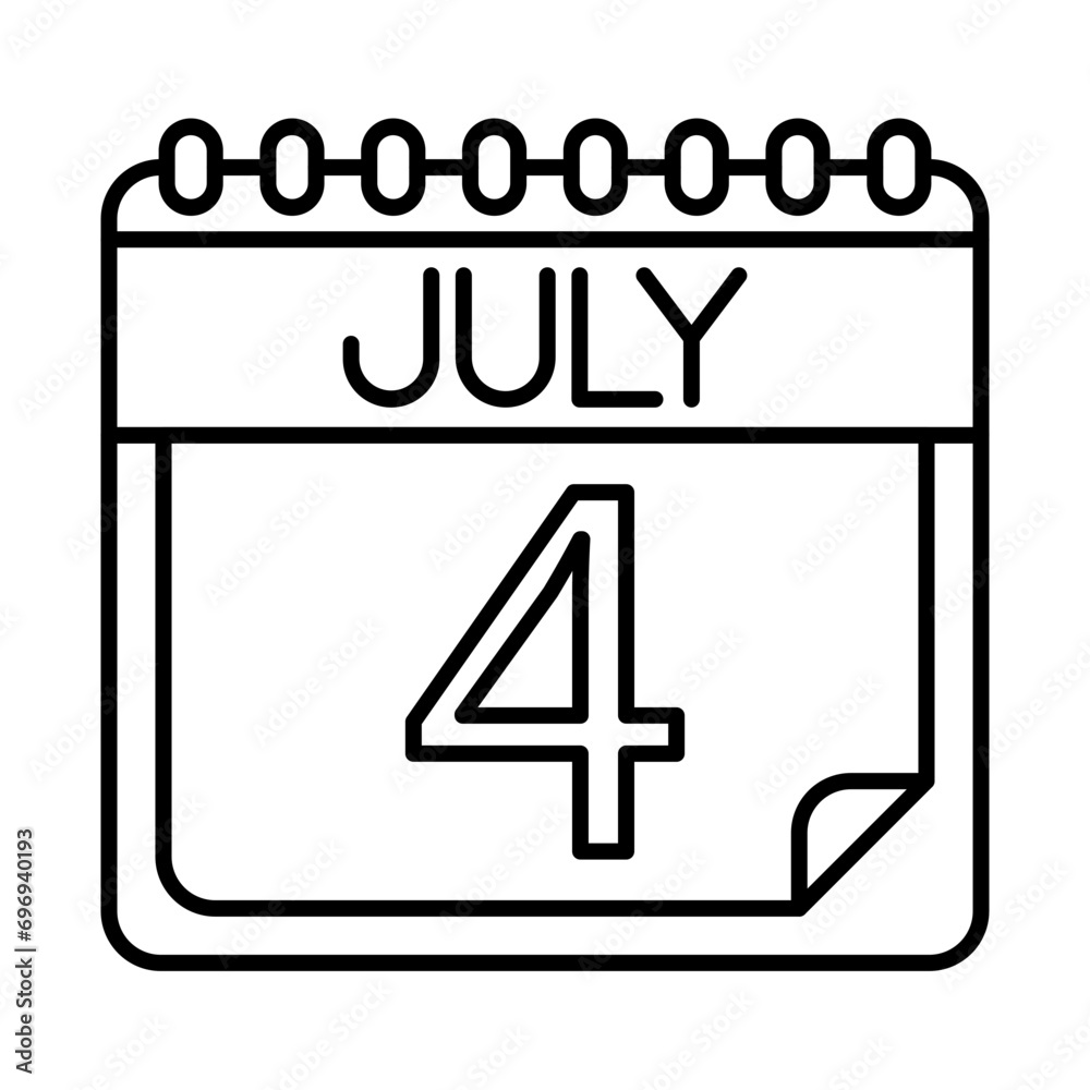 July Icon Design