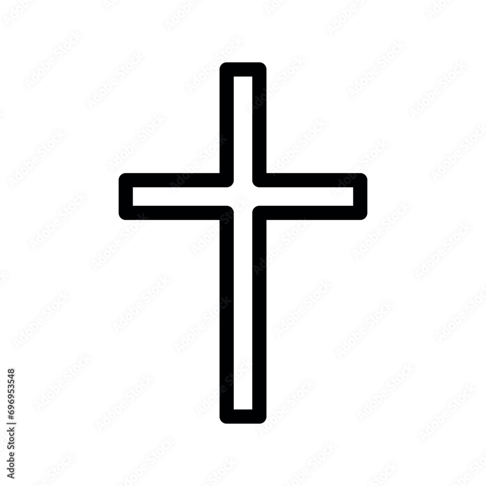 Christianity color concept. Religion isolated element. Christianity color concept. Religion isolated element.
