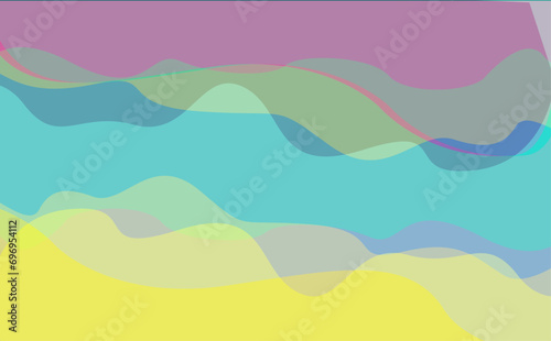 Minimal geometric background. Dynamic shapes composition