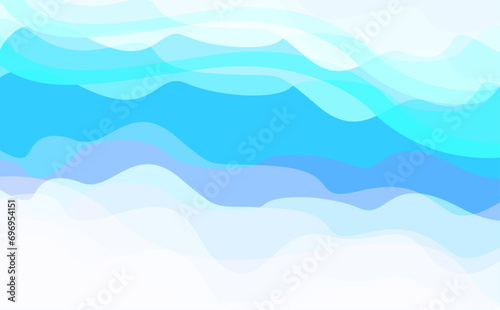 Abstract background. Dynamic shapes composition. Vector illustration