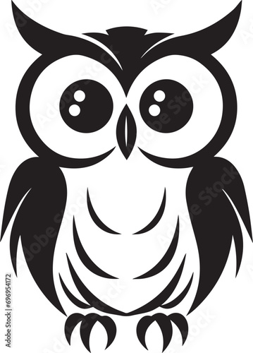 Wise Owl logo vector illustration. Wise Owl vector Icon and Sign.