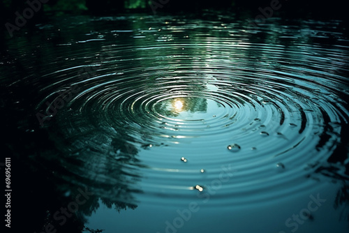 light in the pool