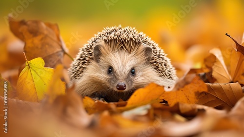 hedgehog and apple