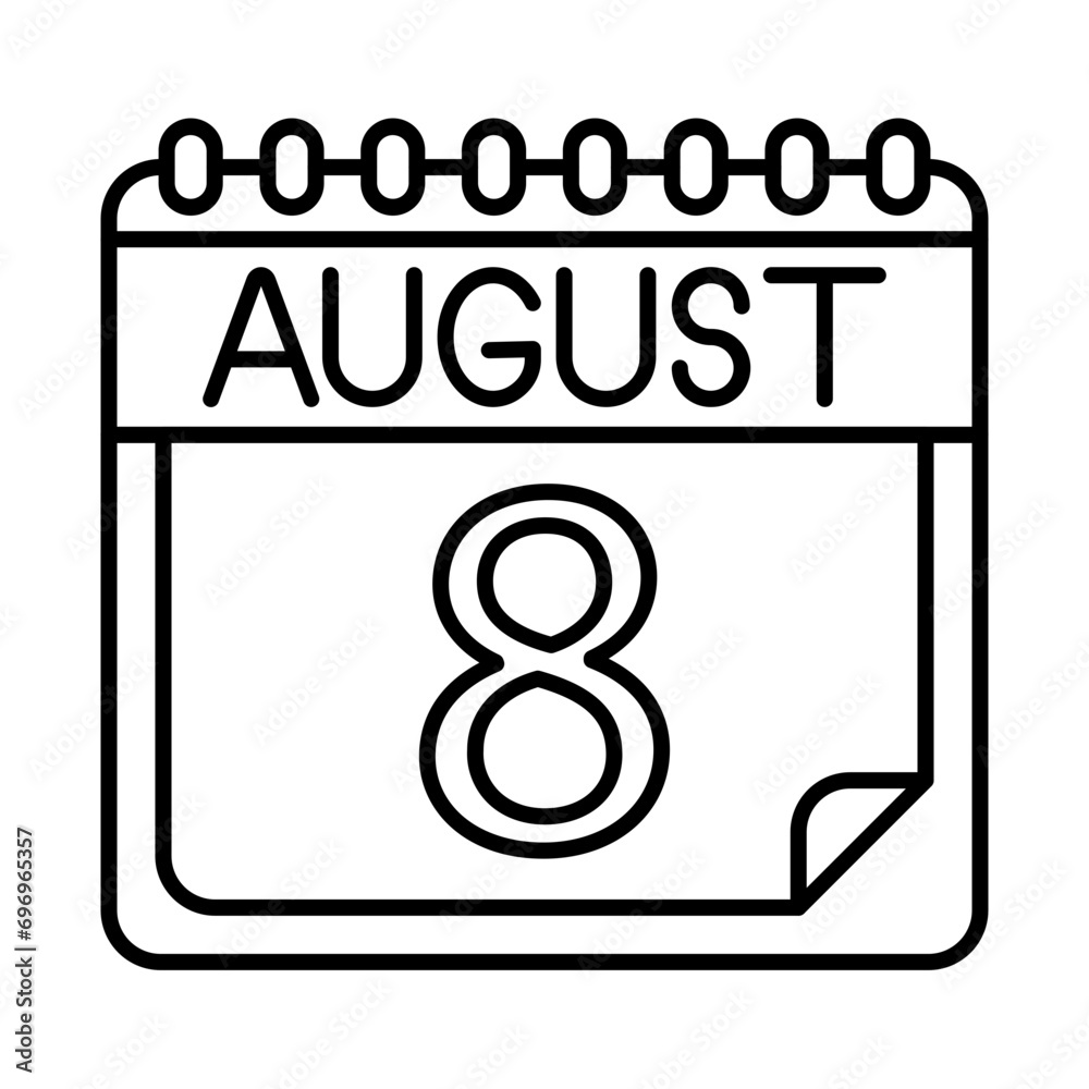 August Icon Design August Icon Design