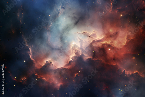 background with space generate by AI