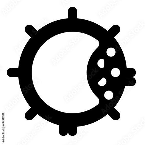 white blood cell glyph style icons