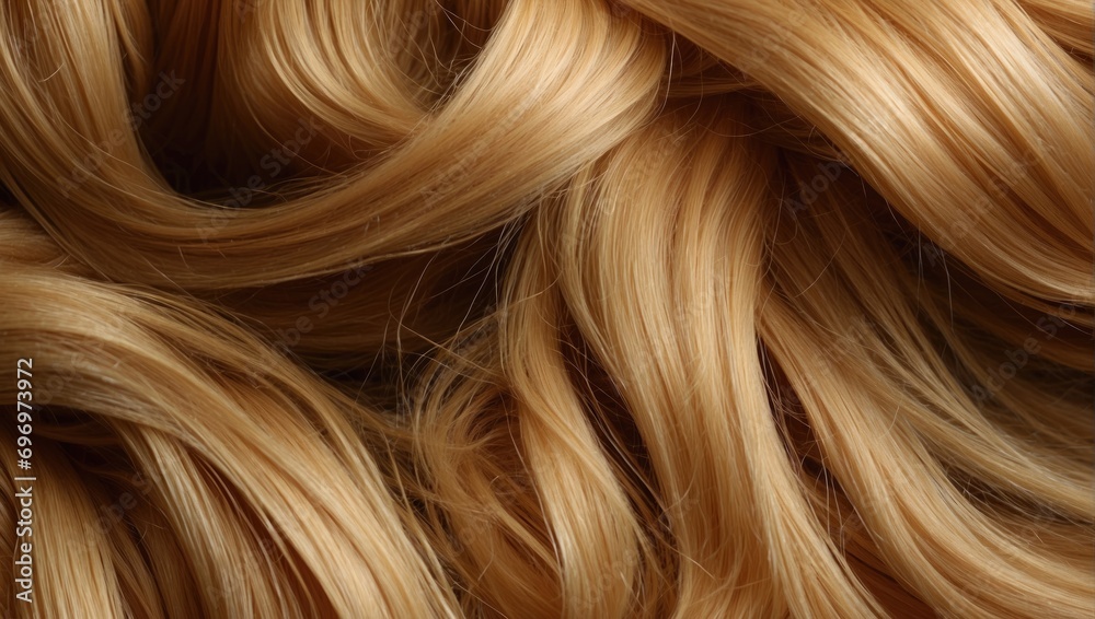 golden blonde hair flowing in silky textured golden blonde hair flowing in silky textured