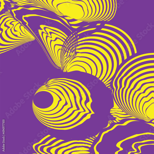 3D abstract monochrome background with line pattern, vector design, technology theme, dimensional line flow in perspective, big data, nanotechnology. 