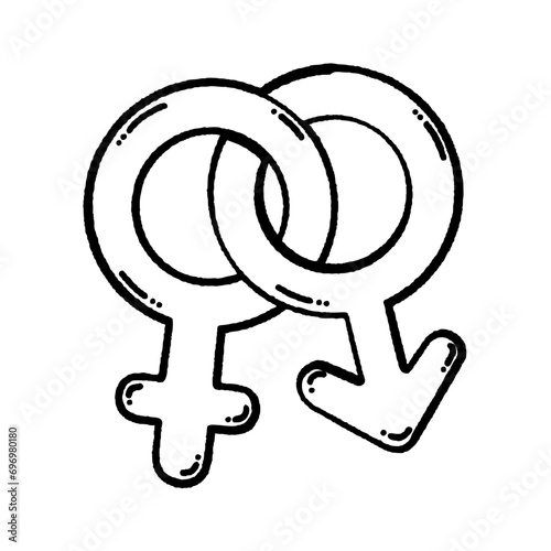 svg 14FEB love doodle element set