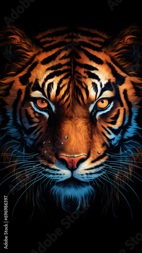 portrait of a tiger © Gunes