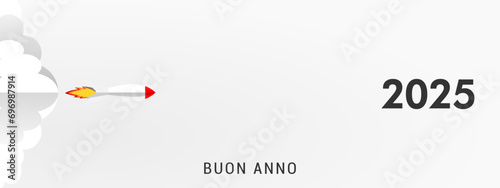 felice anno nuovo - buon anno 2025 photo