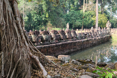 angkor wat temples in cambodia photo