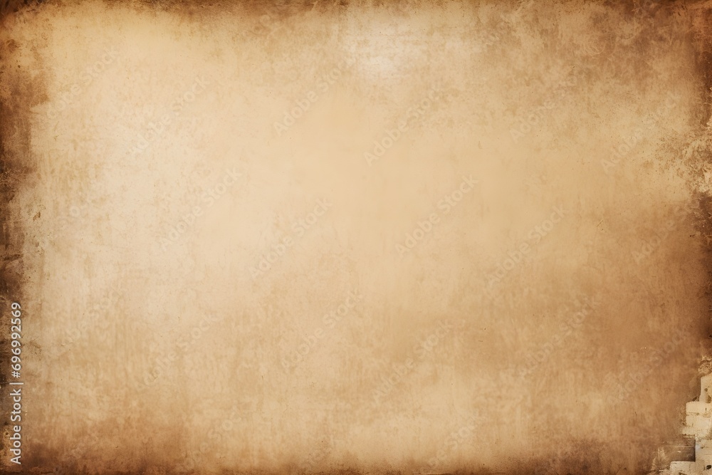 Obraz premium Grunge wall background. The distressed, rough elements are rendered in dark beige tones, creating a visually dynamic abstract design. Isolated in gold on a bold silver backdrop.