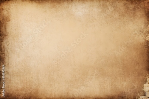 Grunge wall background. The distressed, rough elements are rendered in dark beige tones, creating a visually dynamic abstract design. Isolated in gold on a bold silver backdrop.