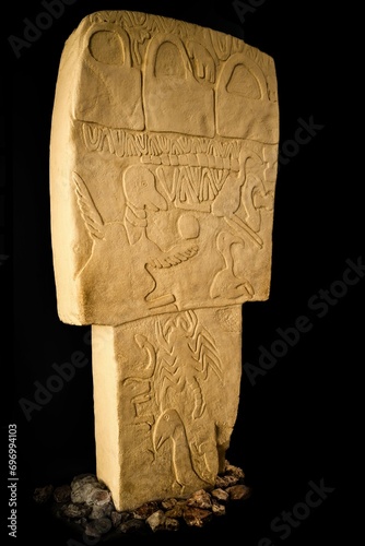 T-shaped pillars  at Göbekli Tepe 