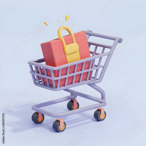 Shopping Cart Illustration 