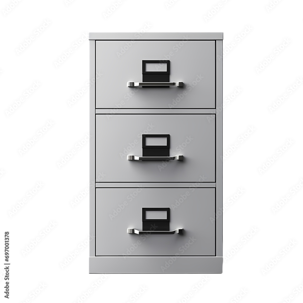 File cabinet isolated on transparent background File cabinet isolated on transparent background
