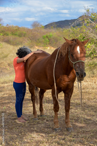 woman and horse, woman hugging horse, animal therapy, nature therapy, horse therapy, equine therapy, horse, complementary treatment, alternative medicine, horse without a cage