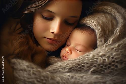 Cozy Newborn Photography: Conveying Warmth and Comfort in Soft Blanket Enclosures