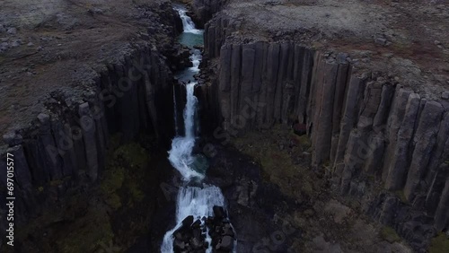 Iceland Kirkjufoss Faxi