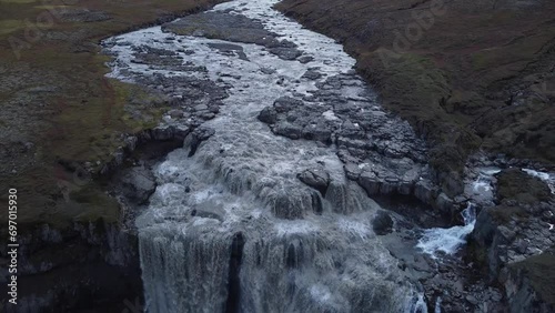 Iceland Kirkjufoss Faxi