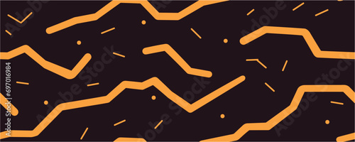 Vector illustration. Abstract psychedelic groovy vector background. Vector repeating texture. Seamless.