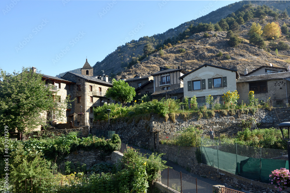 village of Ordino in Andorra