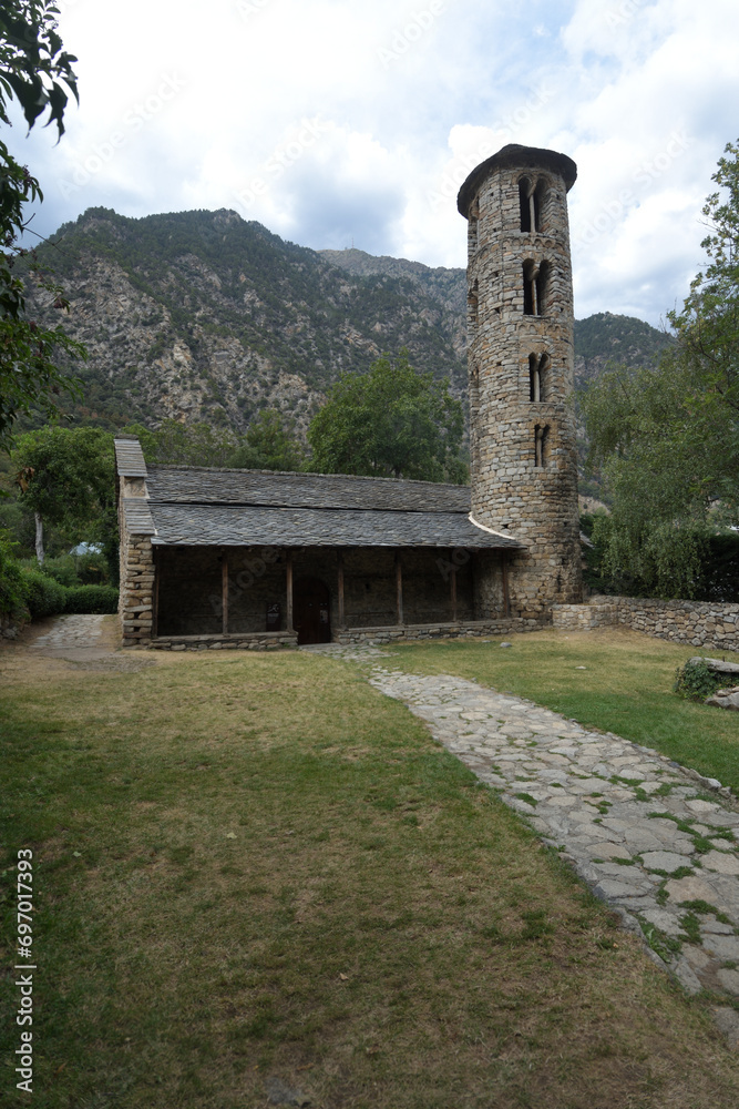 romanesque church of Santa Coloma, Andorra