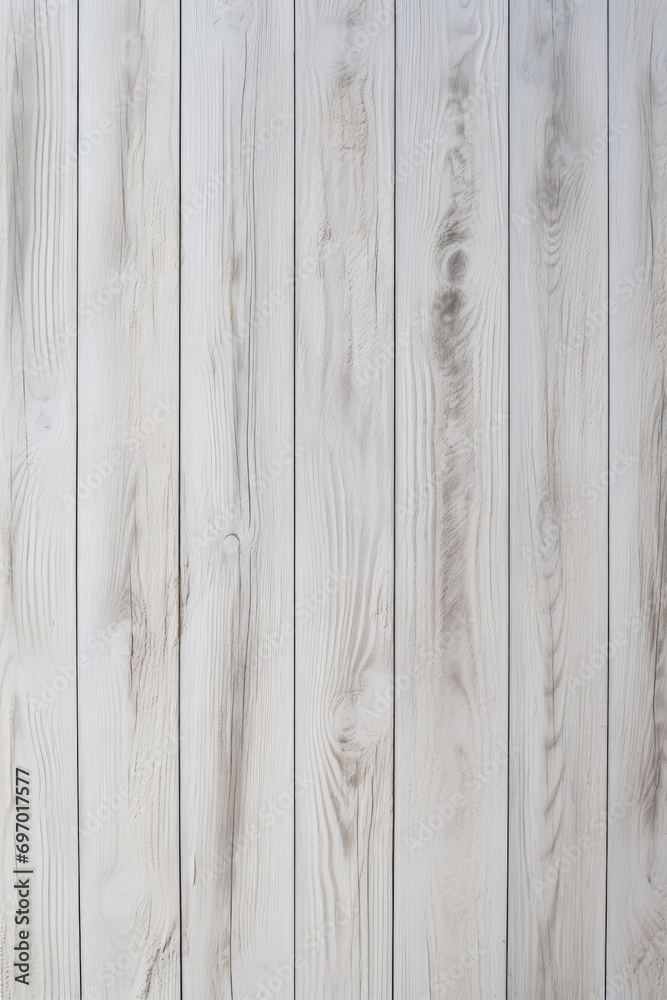 Naklejka premium White Wood Wall Texture