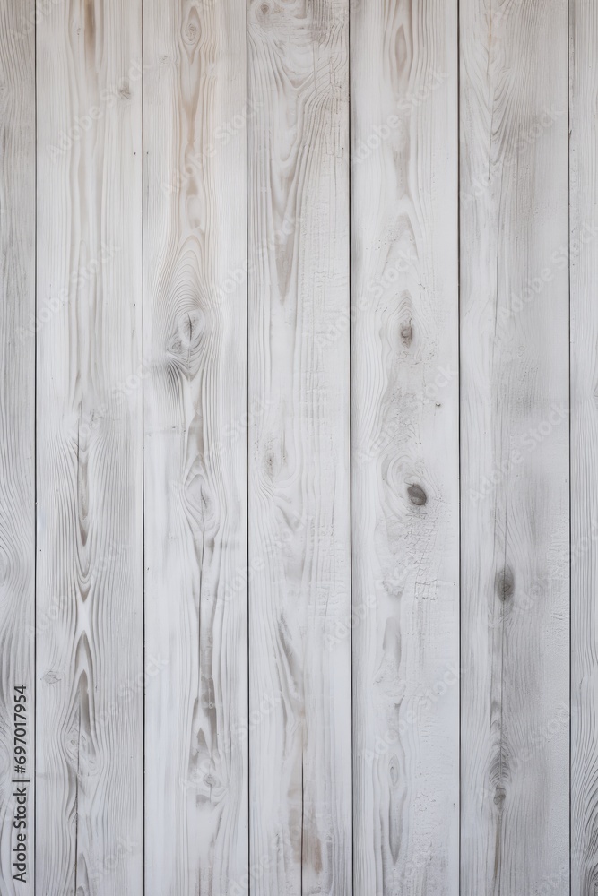 Naklejka premium White wood texture