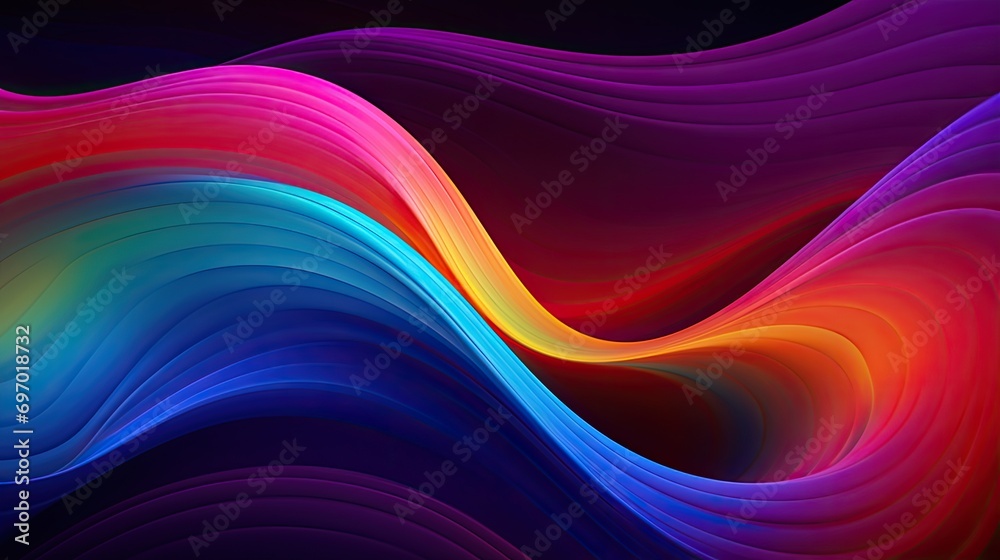 Bright rainbow psychedelic color gradient Bright rainbow psychedelic color gradient