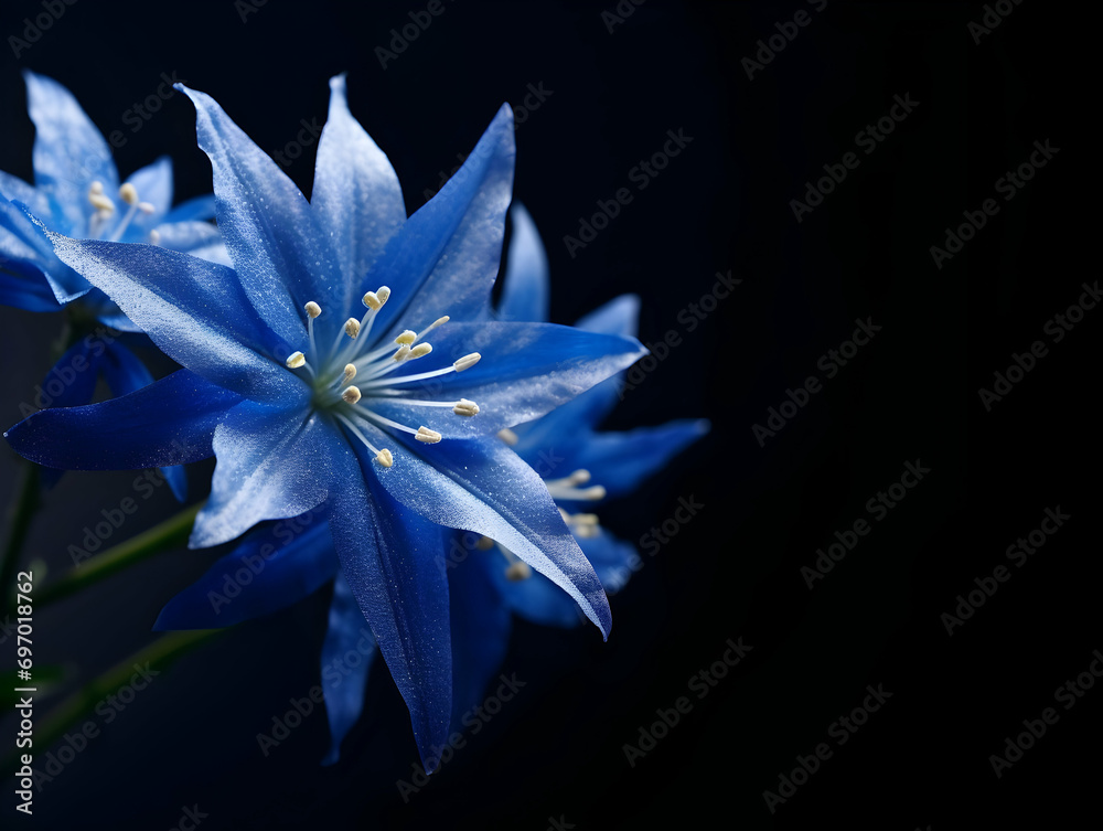 Bluestar flower in studio background, single bluestar flower, Beautiful flower, ai generated image Bluestar flower in studio background, single bluestar flower, Beautiful flower, ai generated image