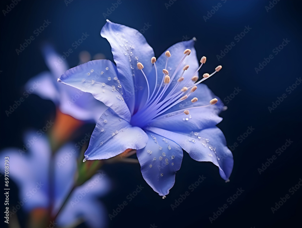 Bluestar flower in studio background, single bluestar flower, Beautiful flower, ai generated image Bluestar flower in studio background, single bluestar flower, Beautiful flower, ai generated image