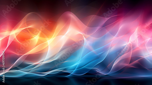 Multicolored abstract background for banner design