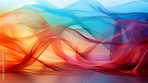 Multicolored abstract background for banner design