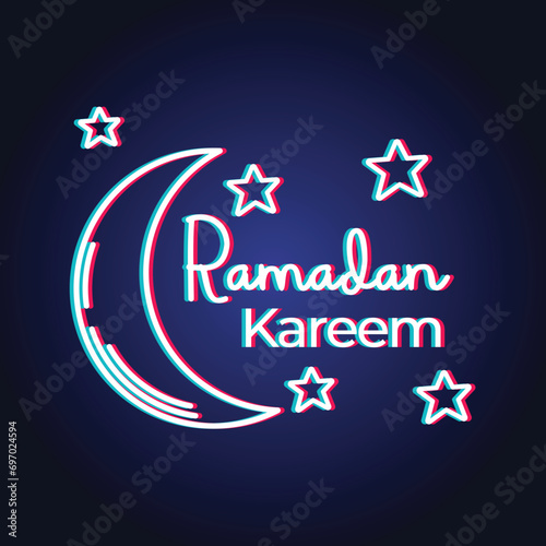 Ramadan Kareem Design with Islamic Theme