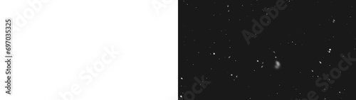 falling snowfalls and flying dust particles on a black background. abstract winter png background. winter night snowfall blizzard. snowfall bokeh on black background. many snowflakes in flying
