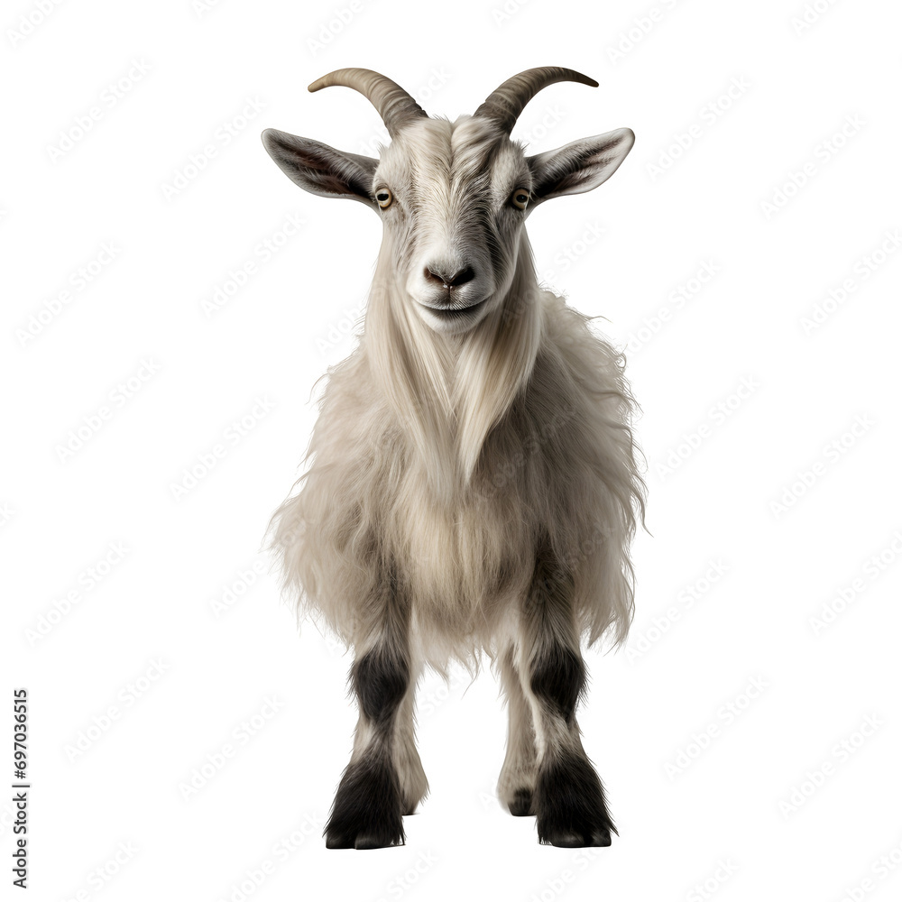 Goat isolated on transparent background 