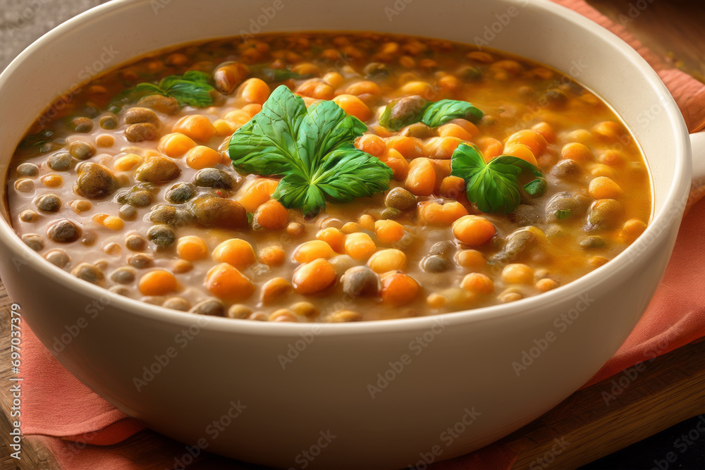 A Delectable Dish Ready to Satisfy on the Dining Table A Delectable Dish Ready to Satisfy on the Dining Table