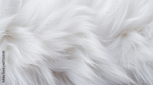 Platinum White Soft Fur Texture: Ideal for Elegant Presentations, Aesthetic Screensavers, and Cozy Interior Design Concepts